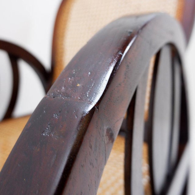 Art Deco Armchairs in Wood, 1930s For Sale - Image 14 of 16