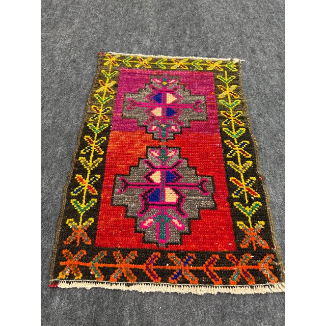 Turkish Yastik Rug 1'7" x 2'4" #24122 Explore a curated collection of hallway runners, wool rugs, and handmade...
