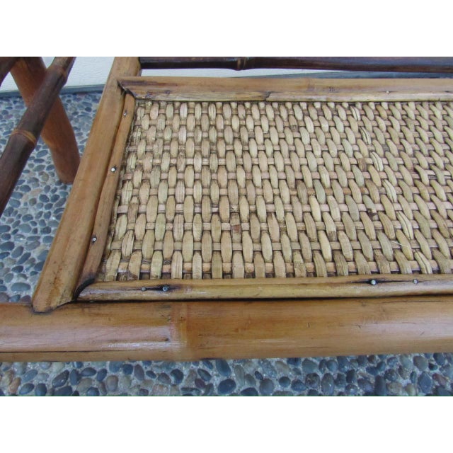 Antique English Bamboo Table For Sale - Image 14 of 17