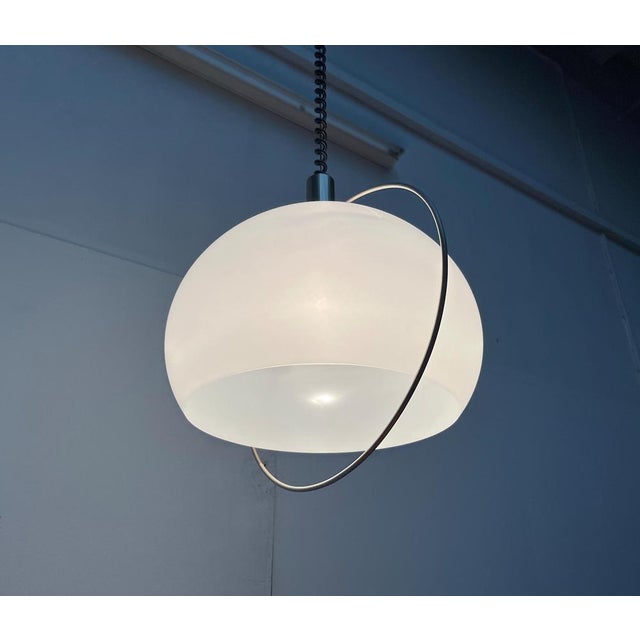 Mid-Century Swiss Space Age Pendant Lamp from Temde, 1960s For Sale - Image 4 of 18