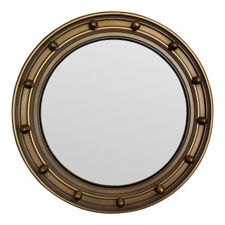 Vintage Convex Federalist Bullseye Mirror For Sale