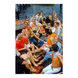 Toni Frissell 'A Dinghy Day Out' Archival Pigment Print Framed in Black For Sale