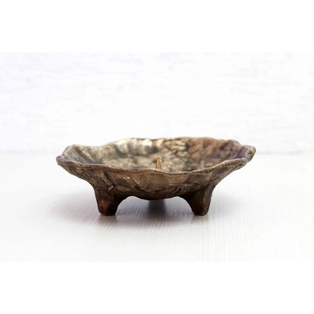 Vintage Brutalist Candleholder, 1950s For Sale - Image 4 of 11