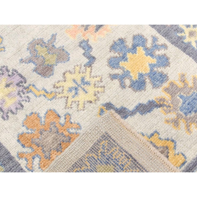 1960s Turkish Oushak Runner For Sale - Image 4 of 5