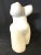 A GENNARELLI Italian 1881 -1943 Female Nude Sculpture White marble 19 x 10 x 11 in. Signed