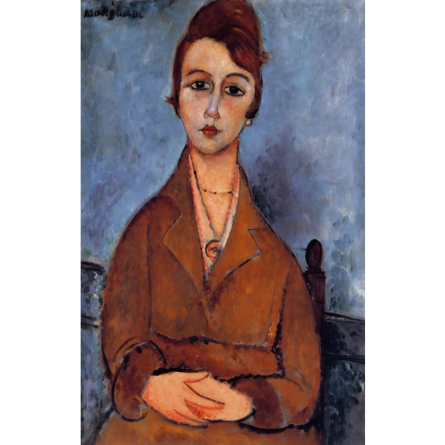 Artist: Amedeo Modigliani Country: Italy Title: Portrait of Anna Medium: Giclee Marks: Numbered limited edition Printed:...