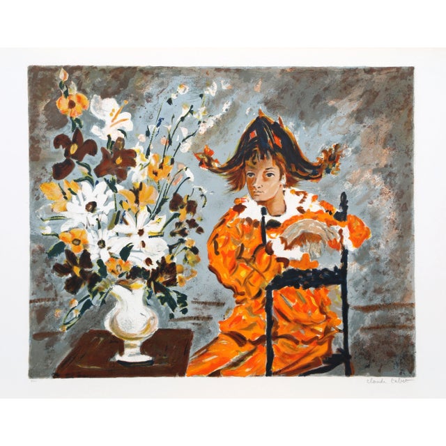 Claude Tabet - Meditation Lithograph For Sale