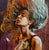 Simona Zecca, Sudden Blast, Oil Painting on Canvas For Sale