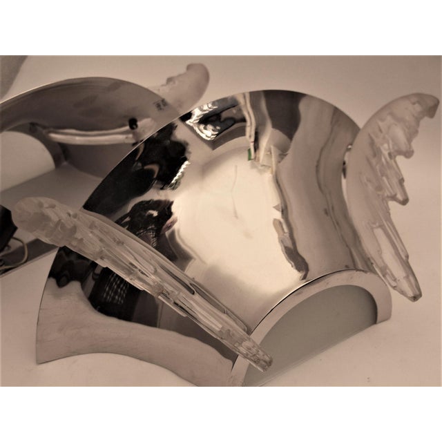 Art Deco French Wall Lights from Ezan, 1930s, Set of 2 For Sale - Image 14 of 15