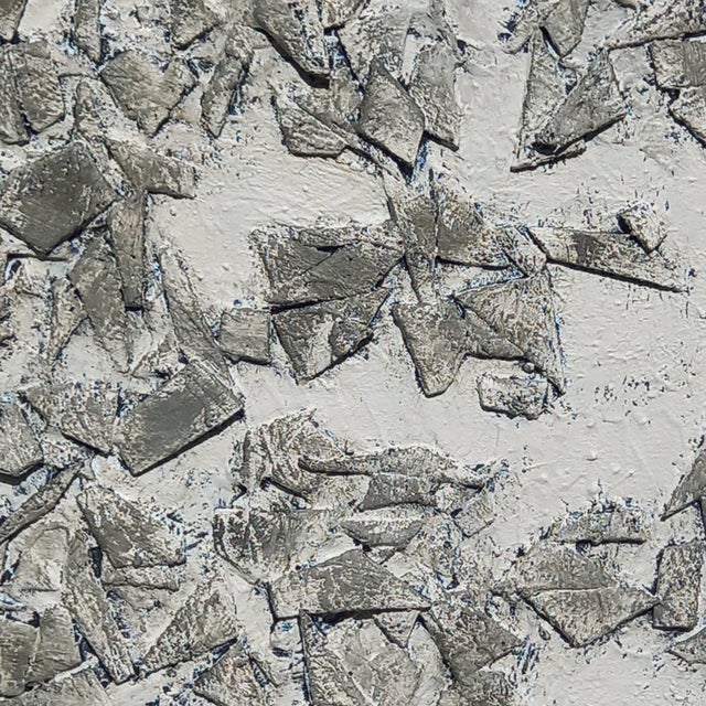 FREE SHIPPING FOR A LIMITED TIME ONLY! Neutral Palette Tan Relief Abstraction by Diane Grant. Multilayered and Highly...