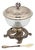 Acid-Etched Glass Compote For Sale