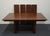 Canal Dover Solid Quarter Sawn Oak Contemporary Mission Style 120" Ironwork Trestle Dining Table For Sale - Image 9 of 12