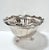 Silver Vintage Silverplate Footed Centerpiece Bowl With Scalloped Floral Rim For Sale - Image 8 of 11