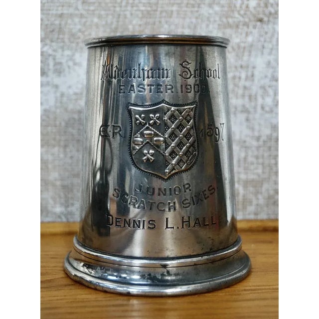 Antique Aldenham School Scratch Sixes Trophy, 1909 For Sale - Image 10 of 10
