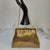 Vintage Whiting & Davis Art Deco Style Rhinestone Clasp Hollywood Glam Gold Mesh Evening Bag. Authentic Whiting & Davis...