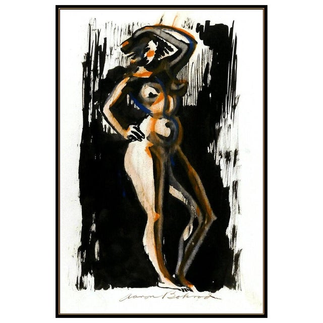Message us to inquire about custom framing options! (Included for free with every purchase) This Gouache painting titled,...