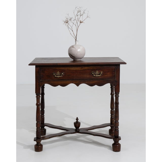 19th Century William And Mary Side Table In Original Patina For Sale - Image 14 of 17