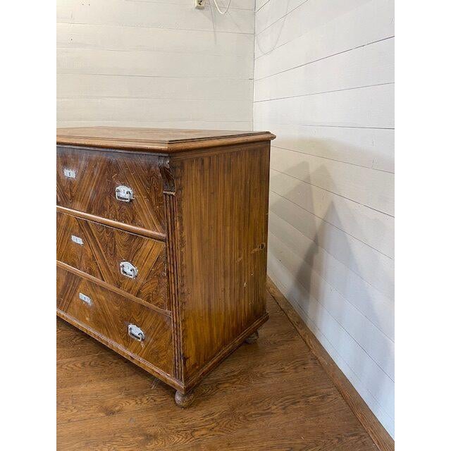 Vintage Wooden Chest of Drawers, 1850s For Sale - Image 3 of 7