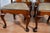 1920 Antique English Chippendale Solid Mahogany Set of Six Dining Chairs Leather Seats For Sale - Image 14 of 17