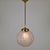 Mid-Century Modern Mid-Century Modern Pendant Light in Murano Glass and Brass by Angelo Brotto for Esperia, 1970s For Sale - Image 3 of 11