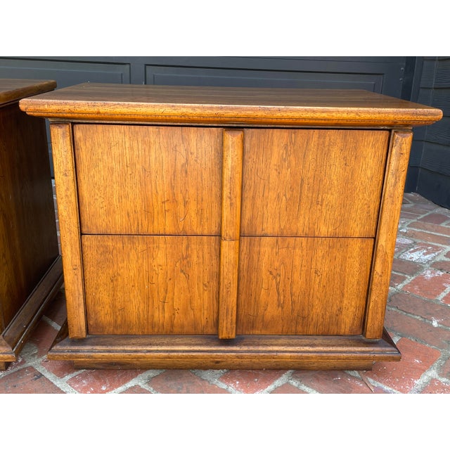 MCM Nightstands by Henredon a Pair Chairish