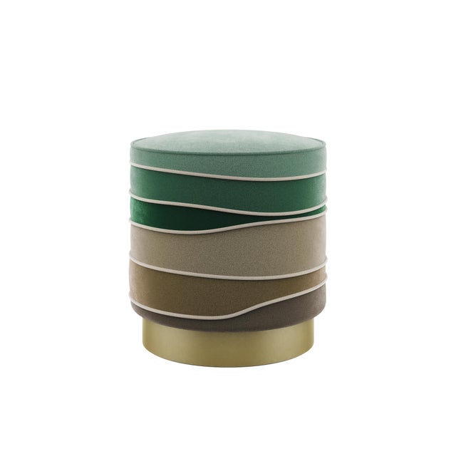 Green Charisse Stool by Ottiu For Sale - Image 8 of 11