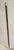 Wood Rare Antique 1776 Battle of Sullivan's Island Boat JBB Silver Walking Stick Cane For Sale - Image 7 of 13