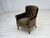 Scandinavian Armchair in Green Velour and Ash For Sale - Image 18 of 18