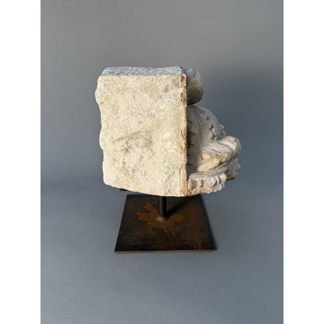 Stone Sculptural Fragment, Late 15th Century, Stone For Sale - Image 7 of 12
