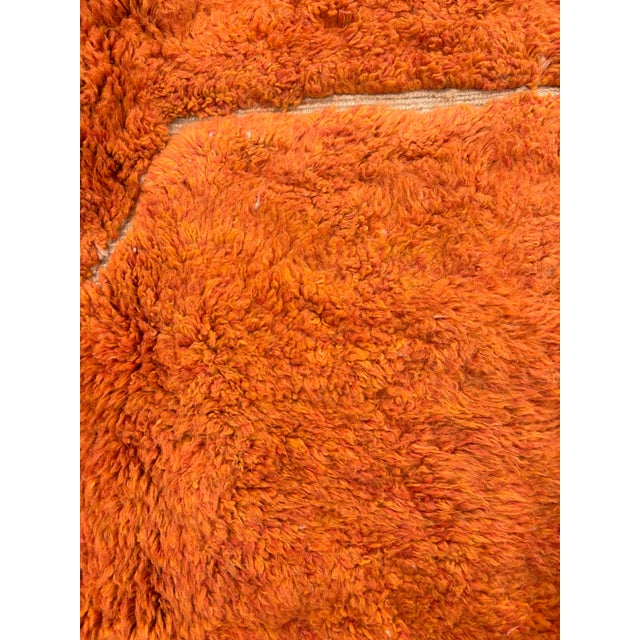 Large Moroccan Beni Ouarain Rug in Wool, 2010s For Sale - Image 9 of 12