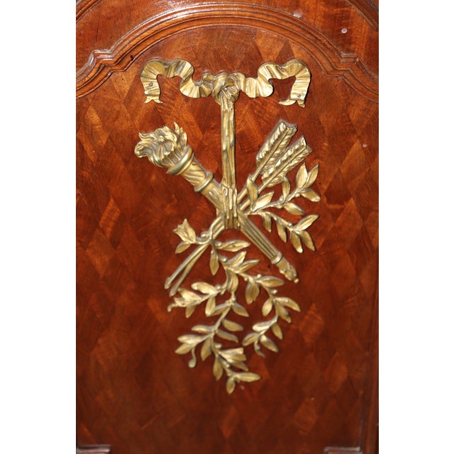 Attributed to Francoise Linke Locks Signed Divivier Paris Louis XVI Armoire For Sale - Image 18 of 18