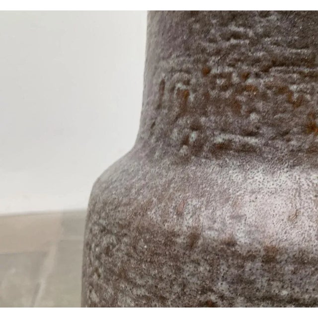 Large Vintage German Ceramic Floor Vase from Karlsruher Majolika For Sale - Image 10 of 18