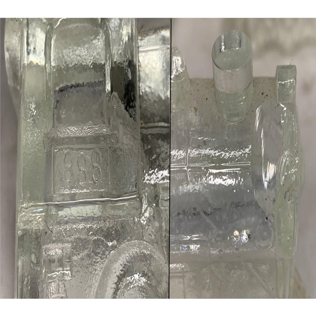 Glass Vintage Glass Candy Container Collection: Automotive & Locomotive For Sale - Image 7 of 9
