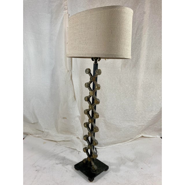 Modern Industrial Lamps a Pair For Sale - Image 3 of 7