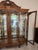 Brass 1960's Italian Carved Wood Display Cabinet For Sale - Image 8 of 12