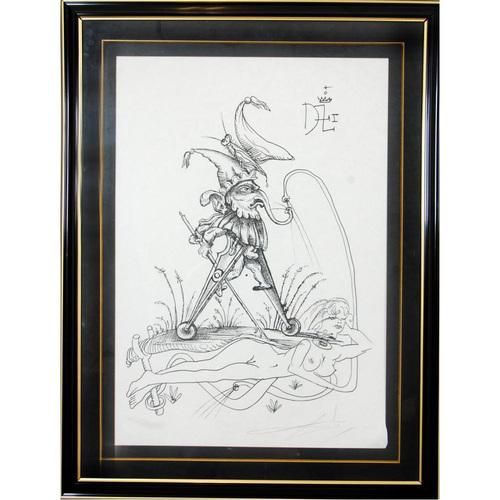 Salvador Dali, The Pantagruel Series, Lithograph on Japan Paper, 20th Century For Sale - Image 4 of 4