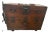 Antique Korean Money Chest Trunk 18th Century Whirling Log Accents For Sale