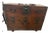Antique Korean Money Chest Trunk 18th Century Whirlong Log Accents For Sale