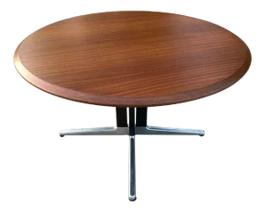 Mid-Century Modern Dining Table Manner of George Nelson From Vecta Contract Italy