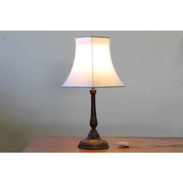 Vintage Danish Table Lamp in the style of Just Andersen, 1920s For Sale - Image 15 of 18