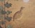 Japanese Meiji Two Panel Screen Birds Flowers in Autumn Landscape For Sale - Image 4 of 18