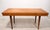 Mid 20th Century Diminutive Mid Century Slat Table Bench For Sale - Image 9 of 18