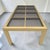 Mastercraft Brass Dining Table With Bronze Tinted Glass Tops Mid-Century Modern For Sale In Miami - Image 6 of 11
