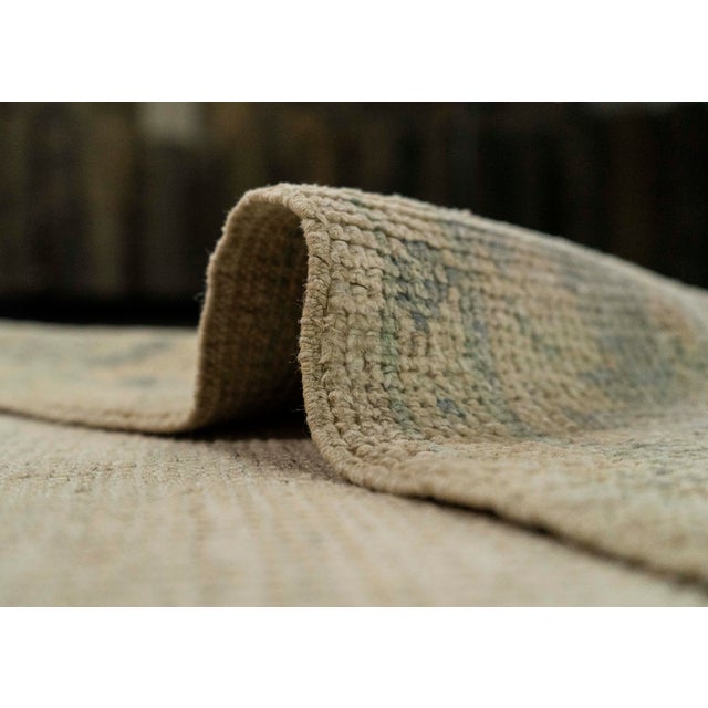 Textile Turkish Oushak Rug 3' x 6'5" #20239 For Sale - Image 7 of 8