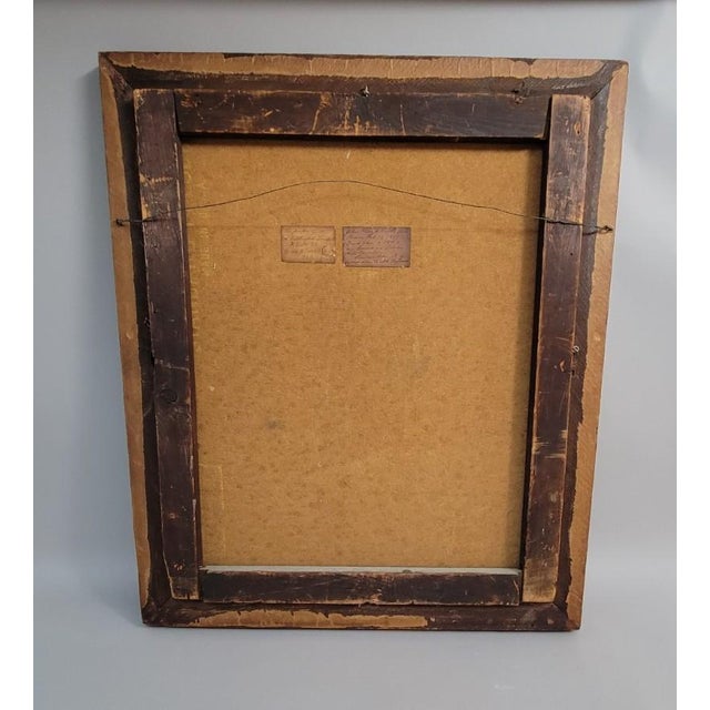 Mid 19th Century Original Mid 19th C American Portrait of John Mark Rutherford (1813–1852) For Sale - Image 5 of 8