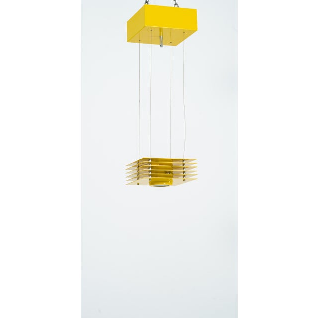 Hikari Suspension Lamp by Ettore Sottsass for Skipper, 1970s For Sale - Image 3 of 5