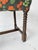 Wood 19th Century Rustic Farmhouse Bobbin Turned Ottoman with Upholstered Seat For Sale - Image 7 of 13
