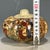 Brick Red Antique Japanese Satsuma Lidded Jar With Hand-Painted Figural Scenes For Sale - Image 8 of 9