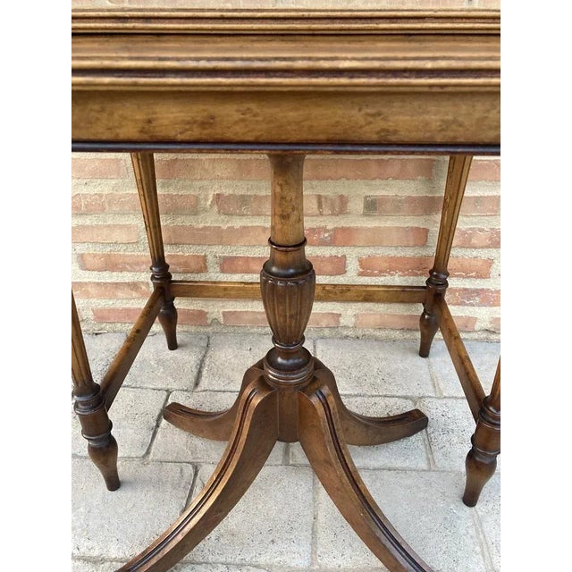 Marquetry Nesting Tables, Set of 2 For Sale - Image 14 of 18