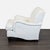 Traditional Pottery Barn Classic White Lounge Chair – Comfortable Upholstered Armchair For Sale - Image 3 of 9
